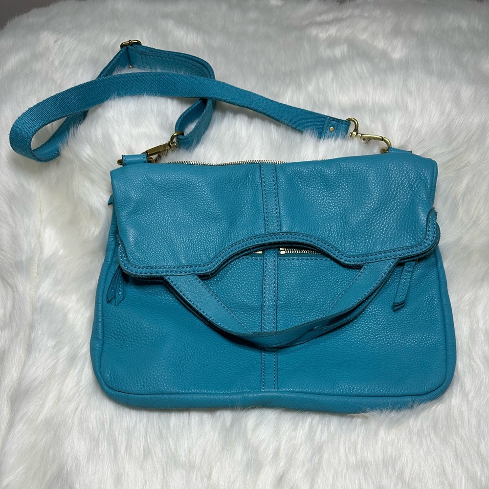 Retro Fossil Erin Foldover Tote/Satchel Cross Body - Picture 5 of 8